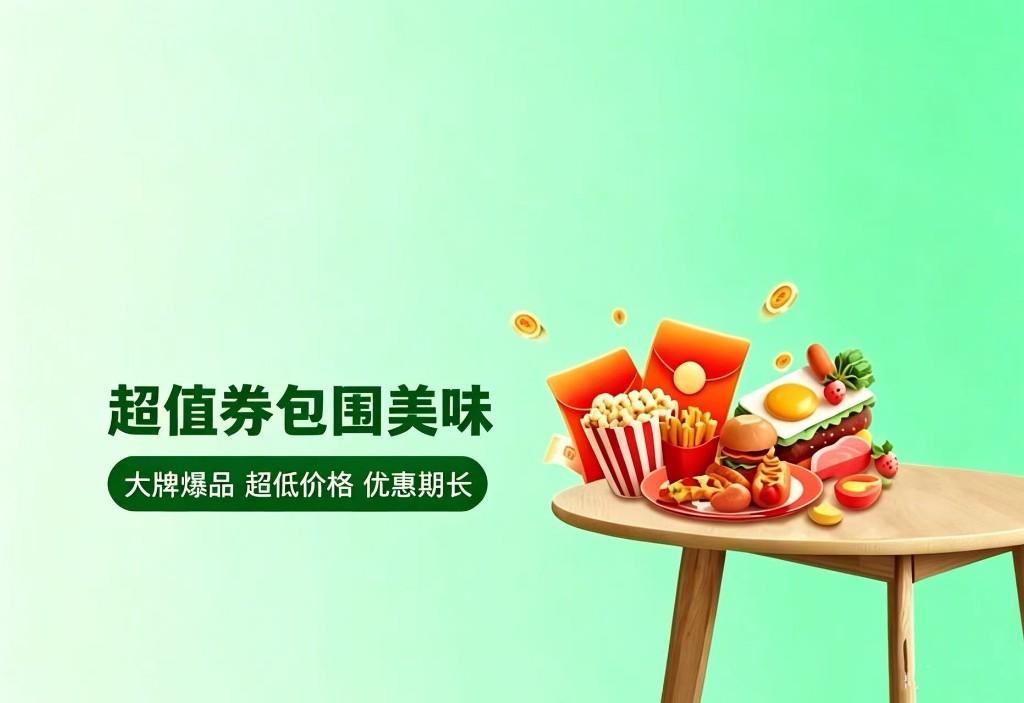 超值券包囤美味